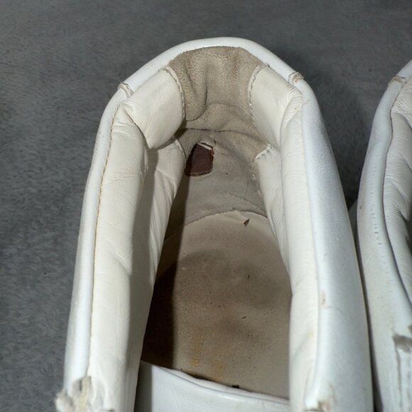 Common Projects Men's Size 13 US/46 EU Achilles Hi-Top White Leather Sneakers - Picture 6 of 13